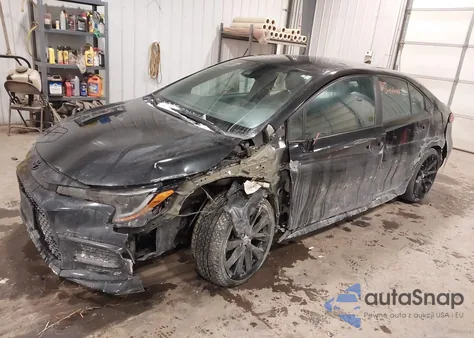 2020 Toyota Corolla Se Nightshade Edition from USA, damaged, VIN 5YFS4RCE6LP048749